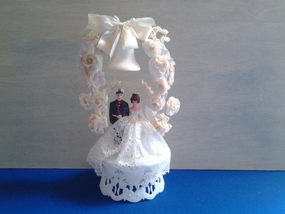 Marine Corps wedding cake topper