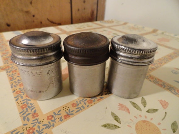 3 Vintage Tin 35mm Film Canisters by homeintheoaks on Etsy