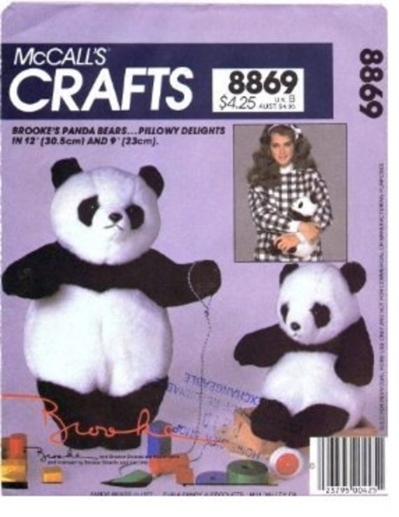 panda bear sewing pattern