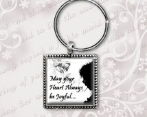 Popular items for keychain with quotes on Etsy