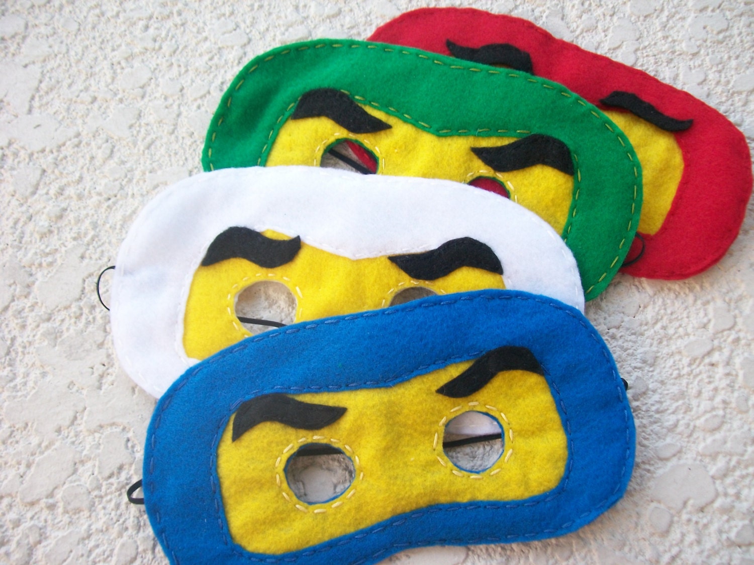 NINJAGO FELT Mask/ funny felt party mask for by BellisimaSofia