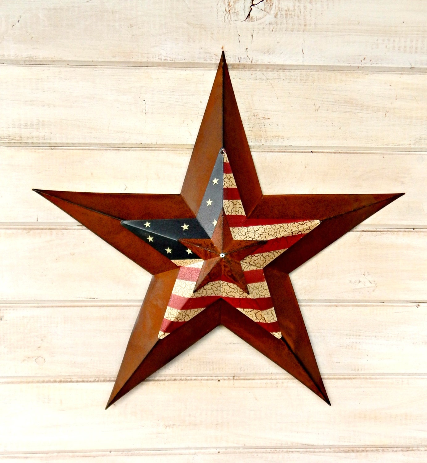 Star Home Decor-Star Wall Hanging-PRIMITVE American BARN STAR