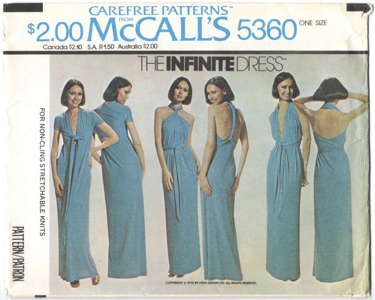 McCall's 5360 by Lydia Silvestry (1976)