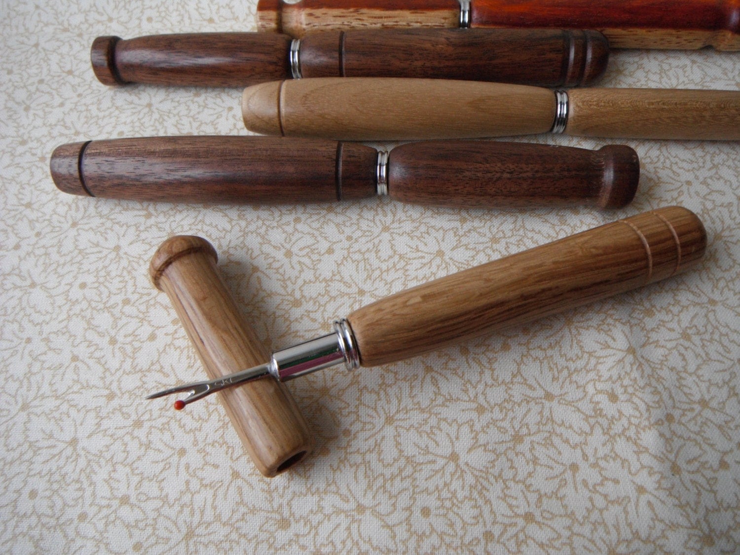 Seam Ripper Exquisite Custom Handmade Hard Wood Sewing Notions