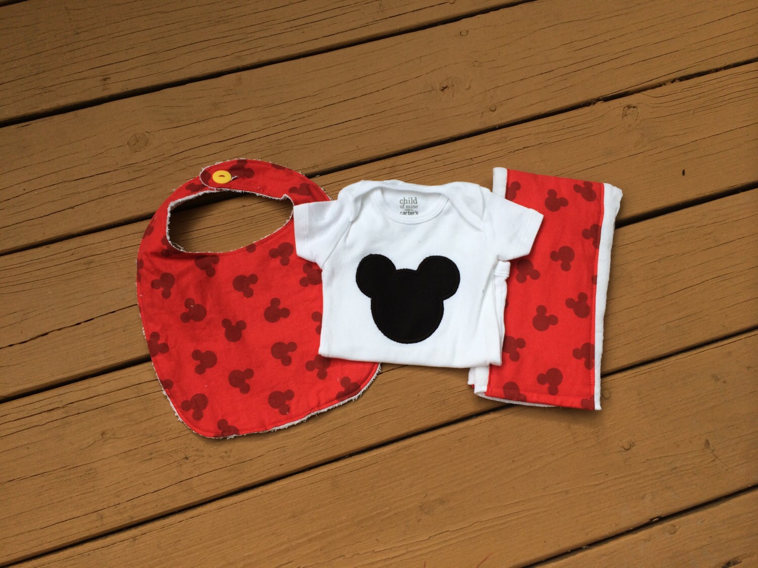 Baby Boy Mickey Mouse Gift Set by MelonBerry10 on Etsy