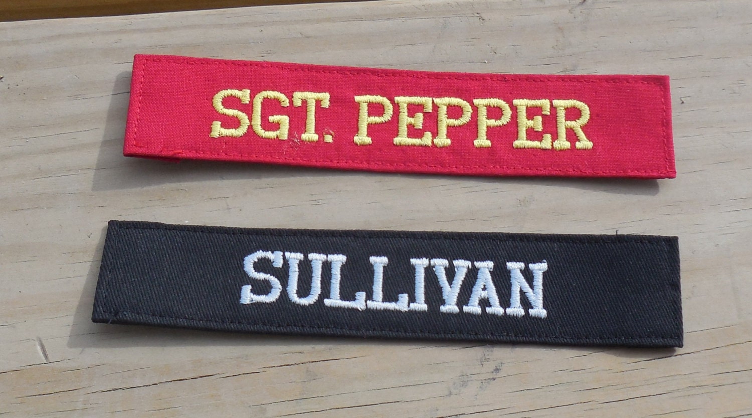 Embroidered Name Tape Personalized Custom Name Tapes Patch