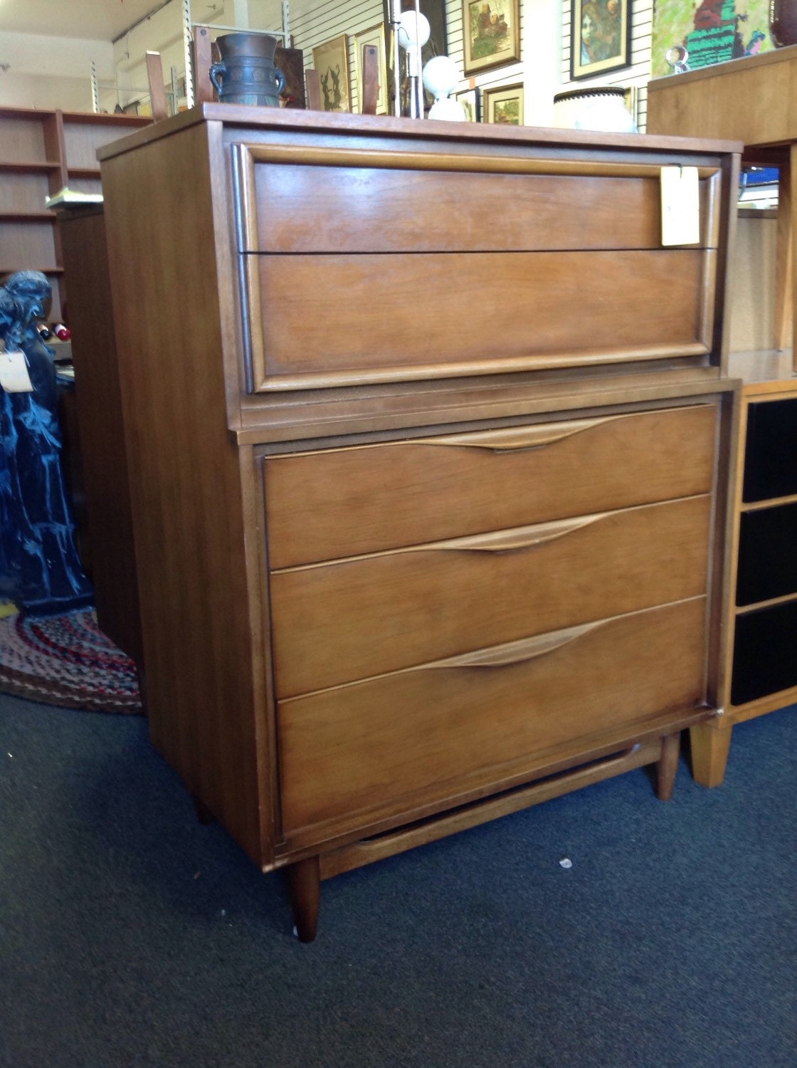 Mid century modern chest by Huntley San Jose Haute Juice