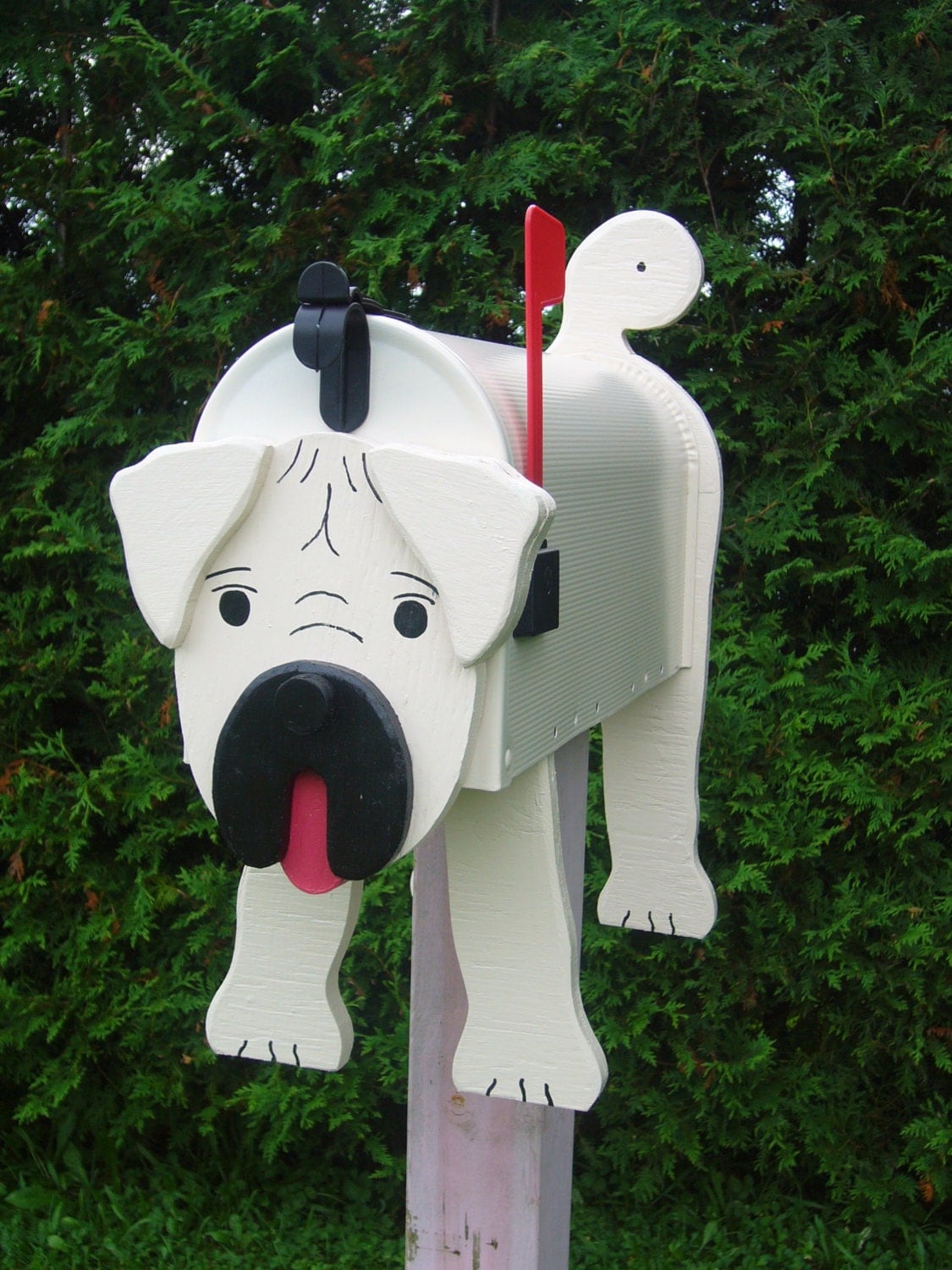 Dog mailboxes Pug mailbox