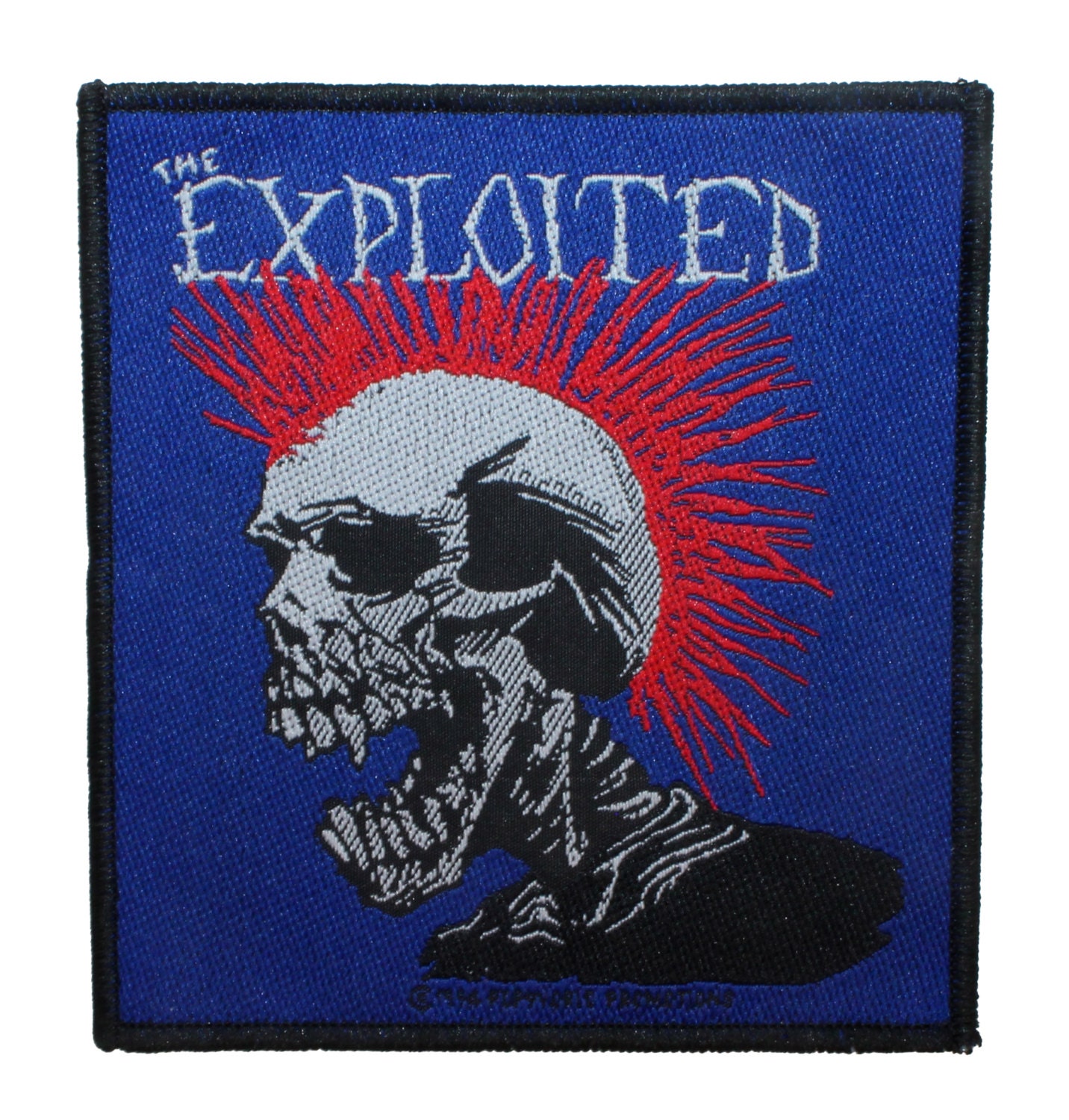 Punk Art The Exploited Mohican Punk Mohawk Skull