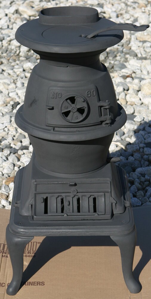 Antique Fully Restored Birmingham Stove & Range Parlor Pot