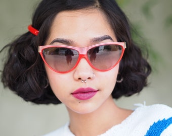 Vintage Designer Sunglasses By Colourline Hand Made In France 1990's