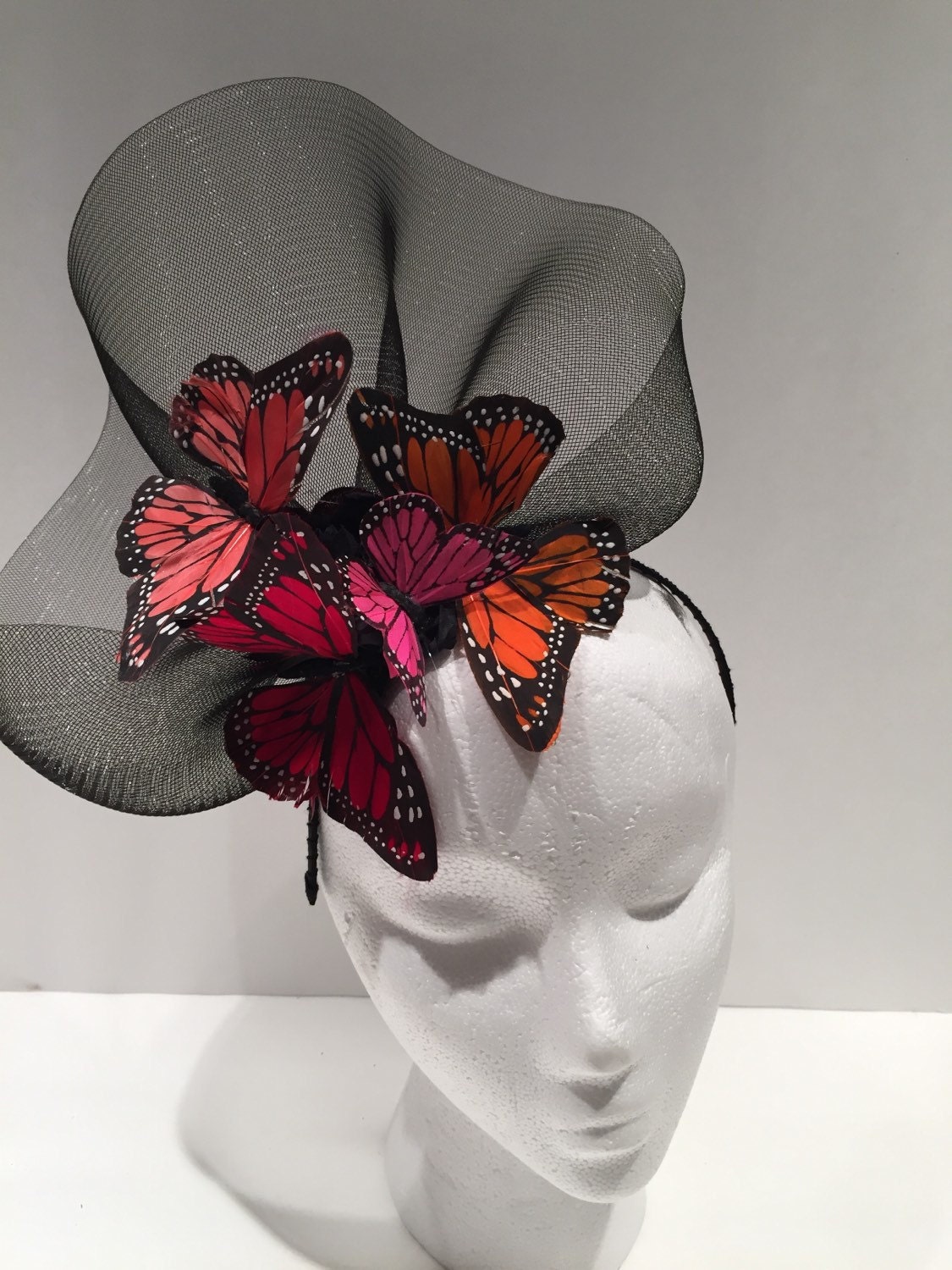 Butterfly Fascinator Tea Party Fascinator Butterfly Hat