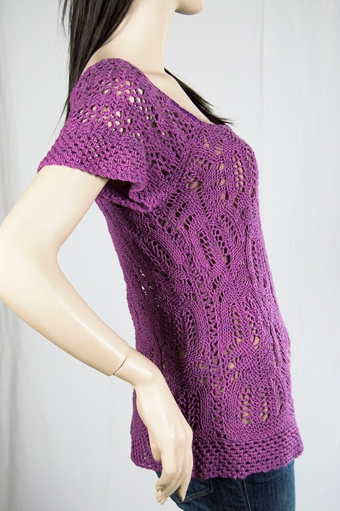 Beautiful Cotton Hand Knitted Top