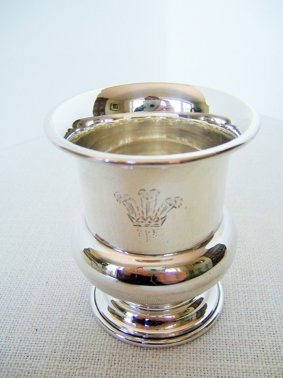 Vintage Sterling Silver TOOTHPICK HOLDER Made in England w
