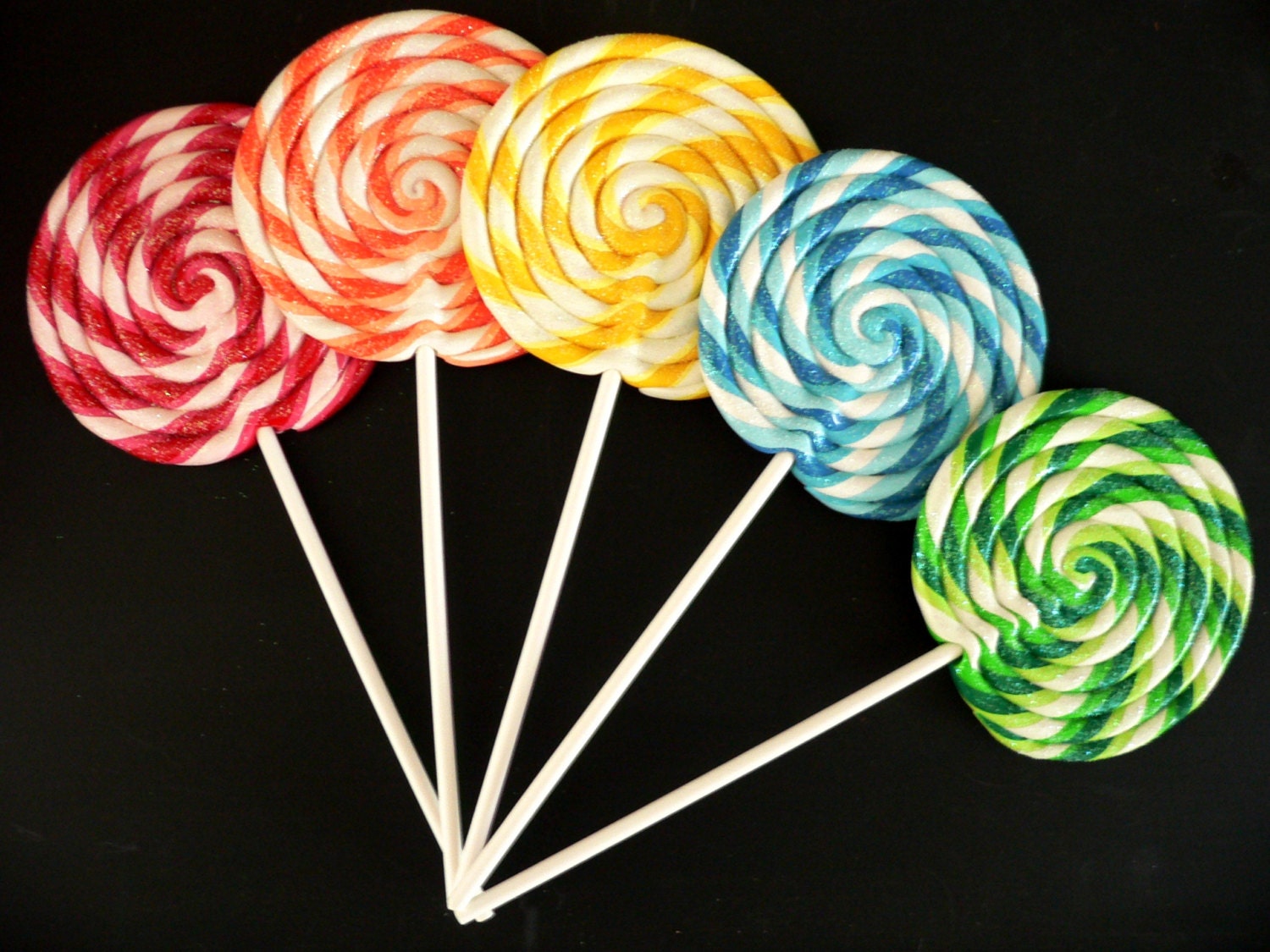 swirled lollipop