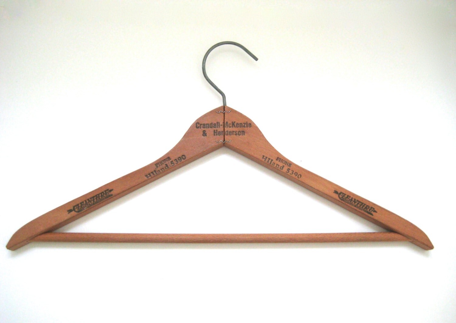 Vintage Wooden Coat Hanger Haute Juice