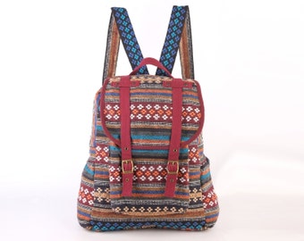 Tribal Messenger Diaper Bag Backpack Ethnic Shoulder by TaTonYon