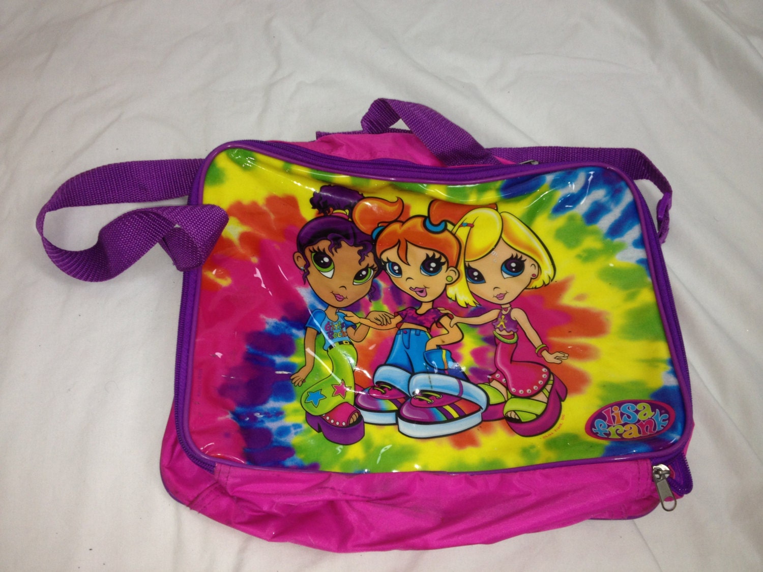 lisa frank messenger bag by THEVIRTUALMALL on Etsy