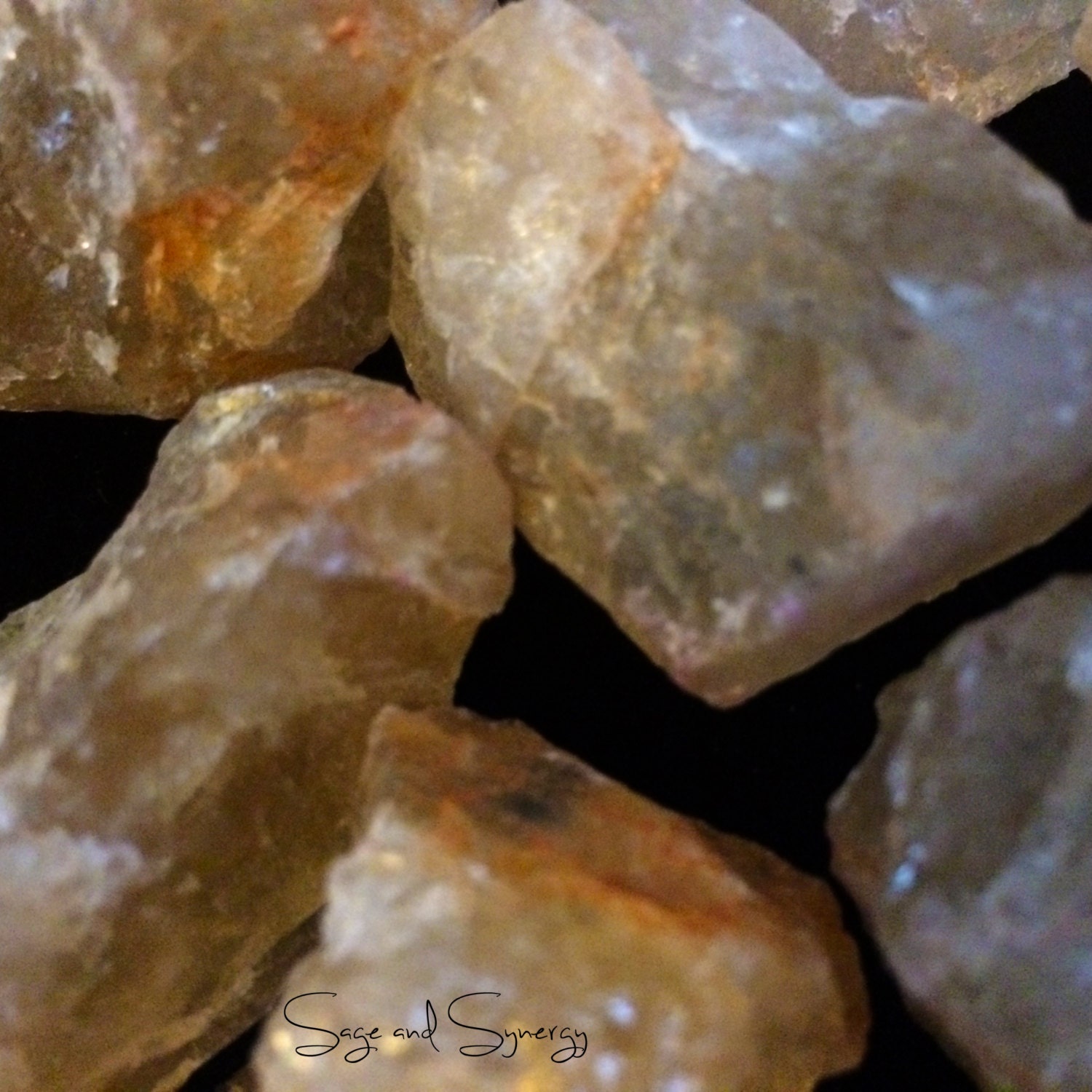 Raw Imperial Topaz Golden Yellow Healing Stone Crystal Healing