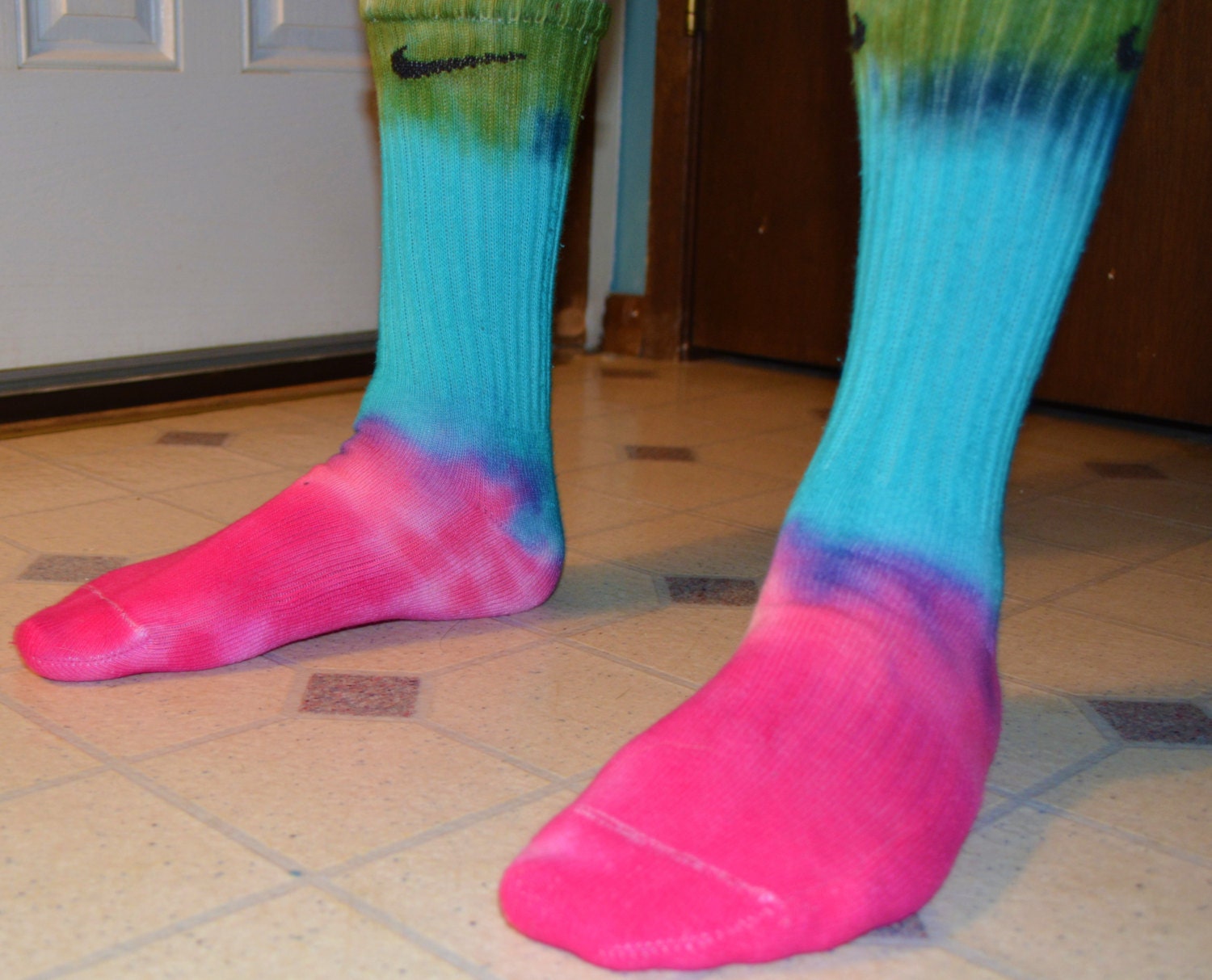 bright nike socks