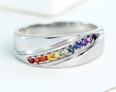 pride wedding rings