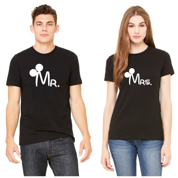 mr and mrs mickey mouse shirts