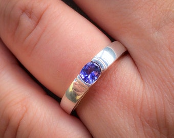 tanzanite ring gold tanzanite engagement ring violet blue tanzanite ring blue engagement ring gift for her - Tanzanite Wedding Rings tanzanite ring gold tanzanite engagement ring violet blue tanzanite ring blue engagement ring gift for her - Tanzanite Wedding Rings