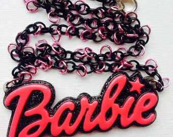 barbie necklace etsy