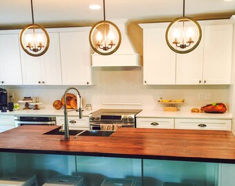 Black Walnut Butcher Block Counter Top / Island Top