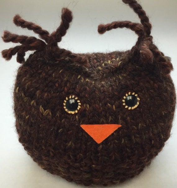 Barn Owl Softie Knit Amigurumi