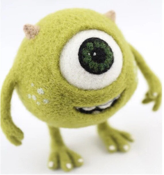 Monster University's Mike Needle Felting Figure DIY Kit