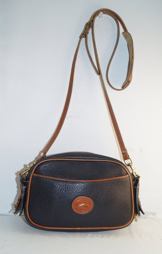 dooney and bourke navy blue purse