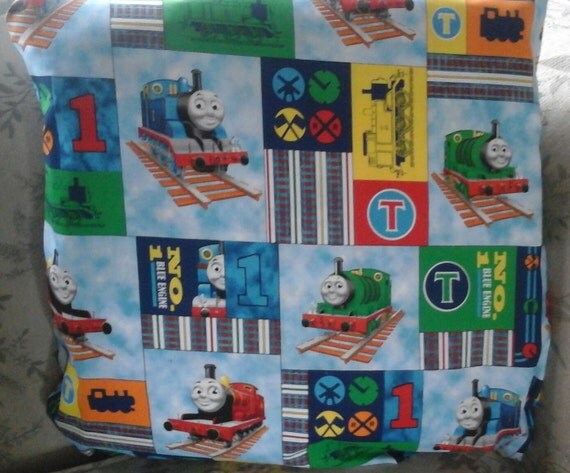 thomas the train throw pillow