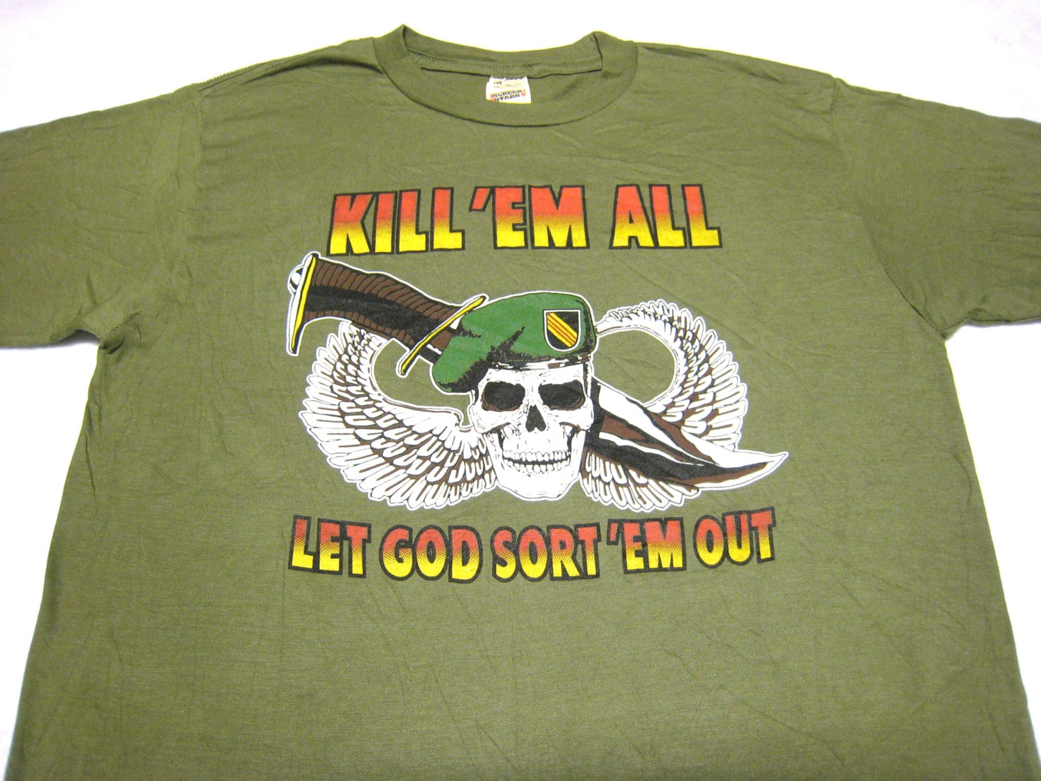 kill em all and let god sort em out shirt