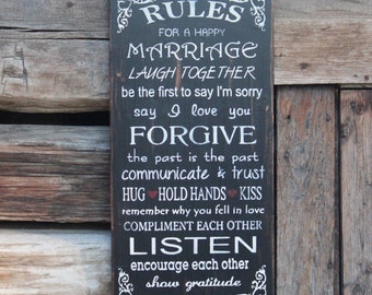  Marriage  rules  Etsy