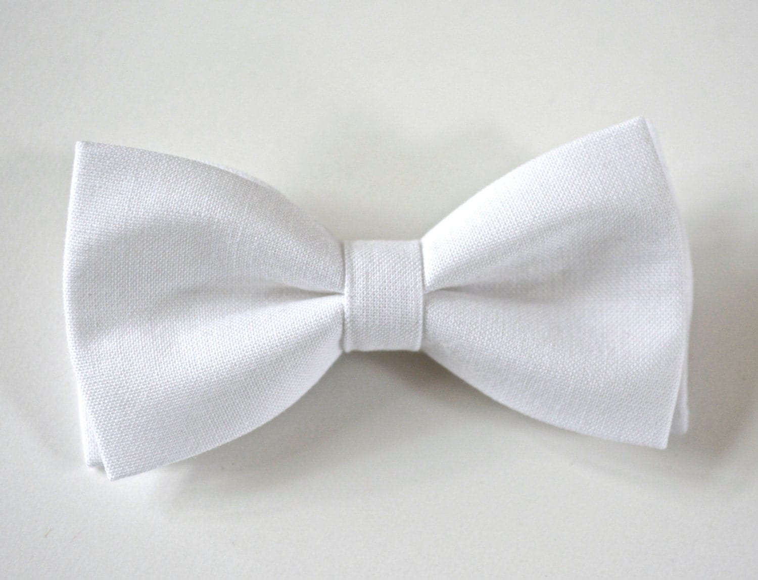 White bow tie for kids clip on bow tie bow tie with a strap