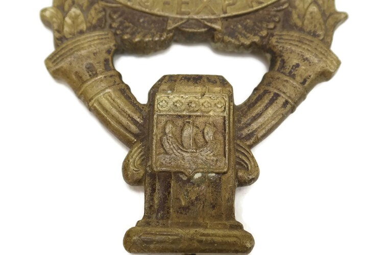 Antique Bronze Hood Ornament. Art Deco Paris by LeBonheurDuJour