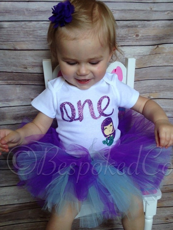 mermaid girl outfit birthday Outfit Birthday Mermaid 1st Little Birthday Mermaid First