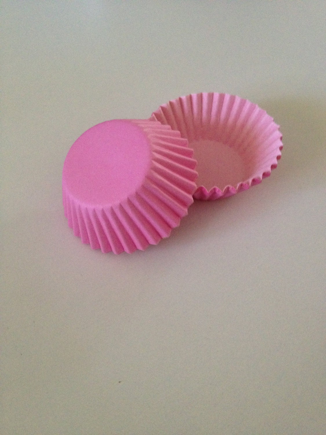 Mini Pink Cupcake Liners