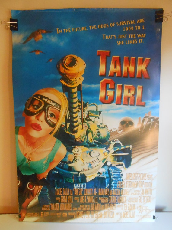 Tank Girl 1995 Original Double Sided Movie Poster by MWKDIRECT