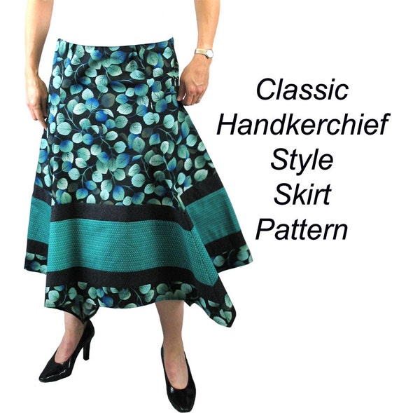 Handkerchief Skirt Sewing Pattern BSS141
