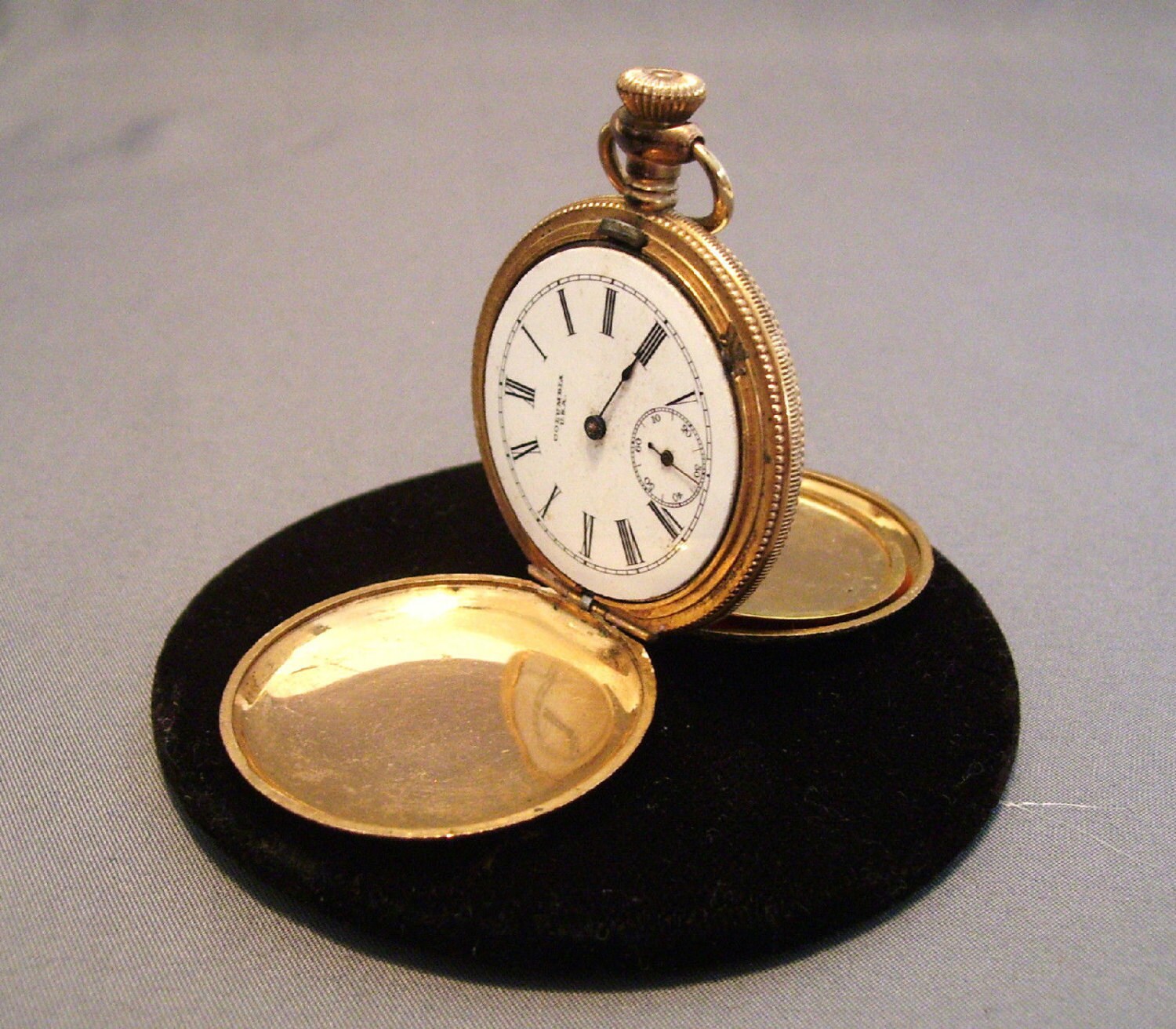 Vintage Columbia USA Pocket Watch Premier by okanaganvintage