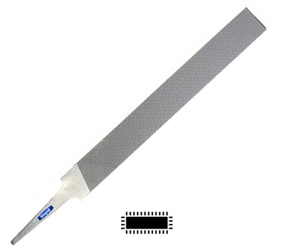 GrobetVallorbe Swiss Hand Precision File 6 LongCut 0 by Waymil