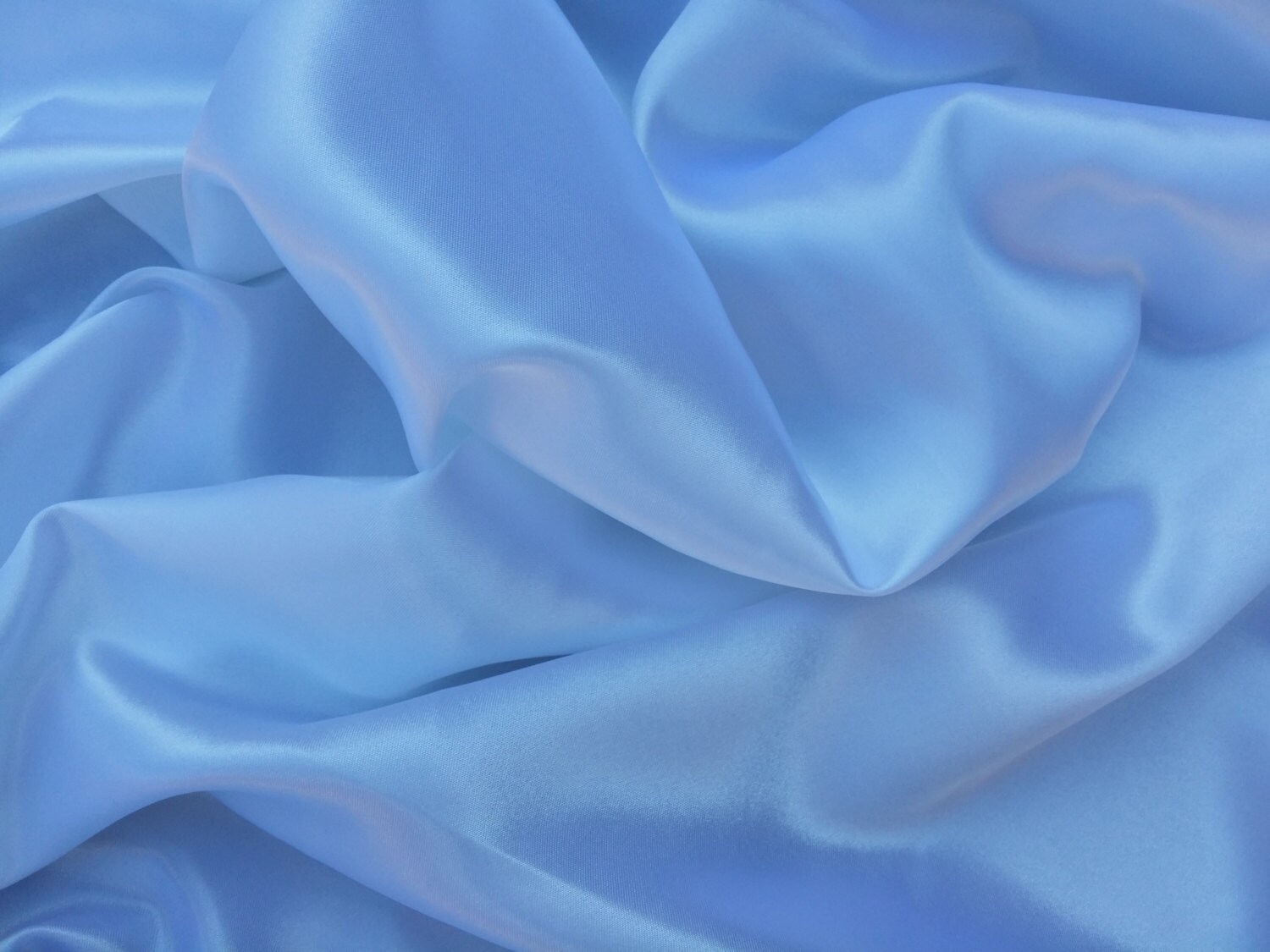 Pure White plain satin fabric quality by