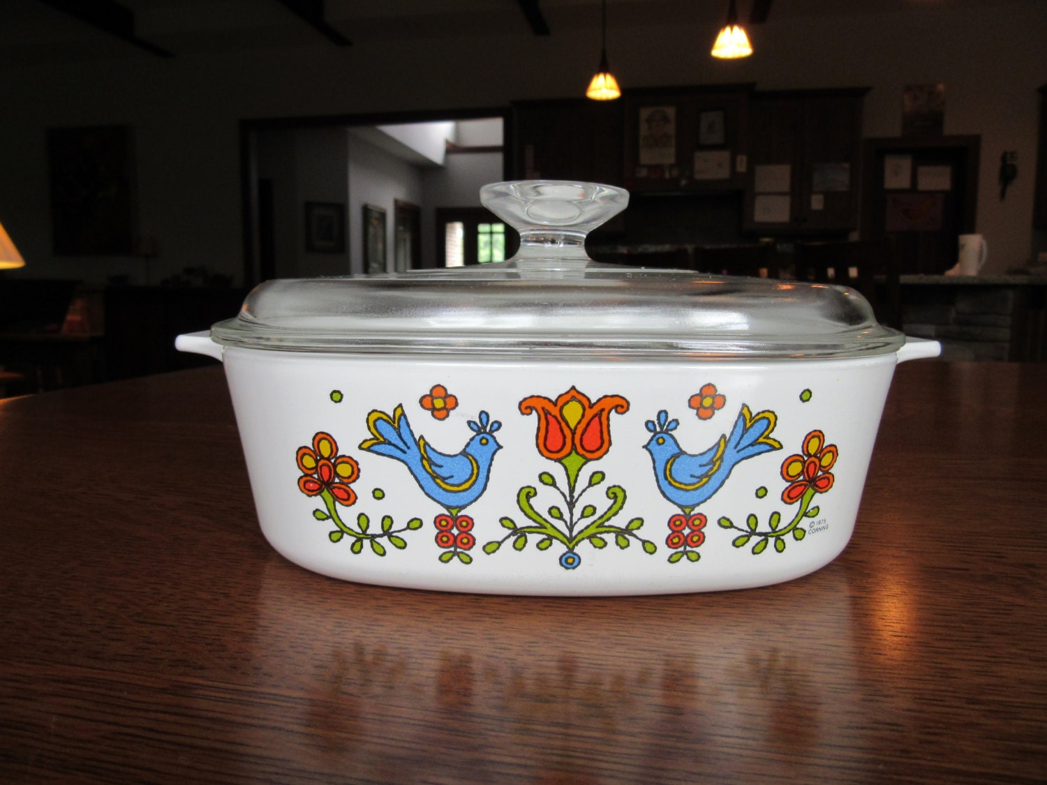 Corning Ware Country Festival A-2-B Casserole Pyrex A-9-C