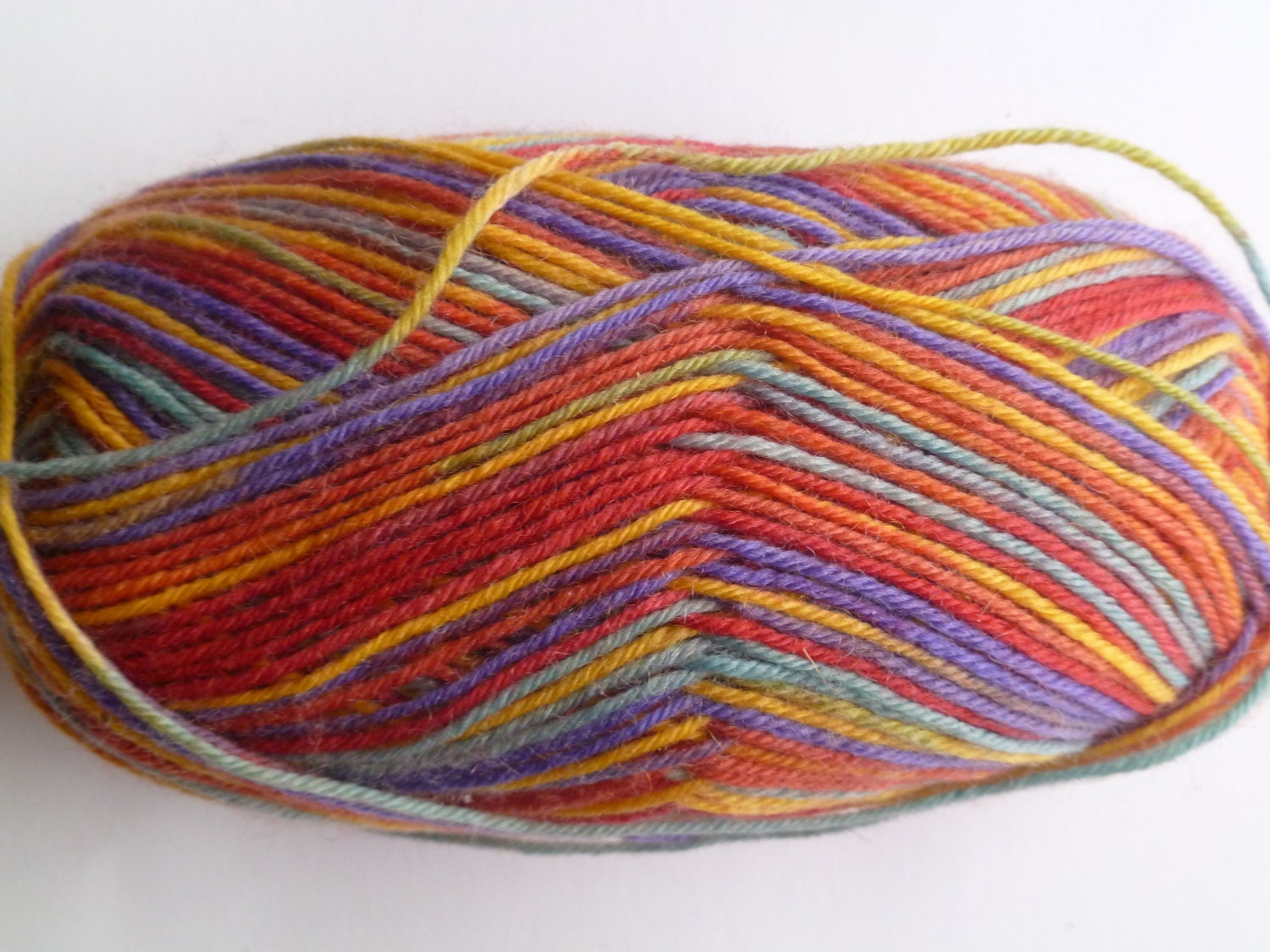 Sock Yarn Regia Wool Yarn 4 ply Gold Color 50 g by handicraftland