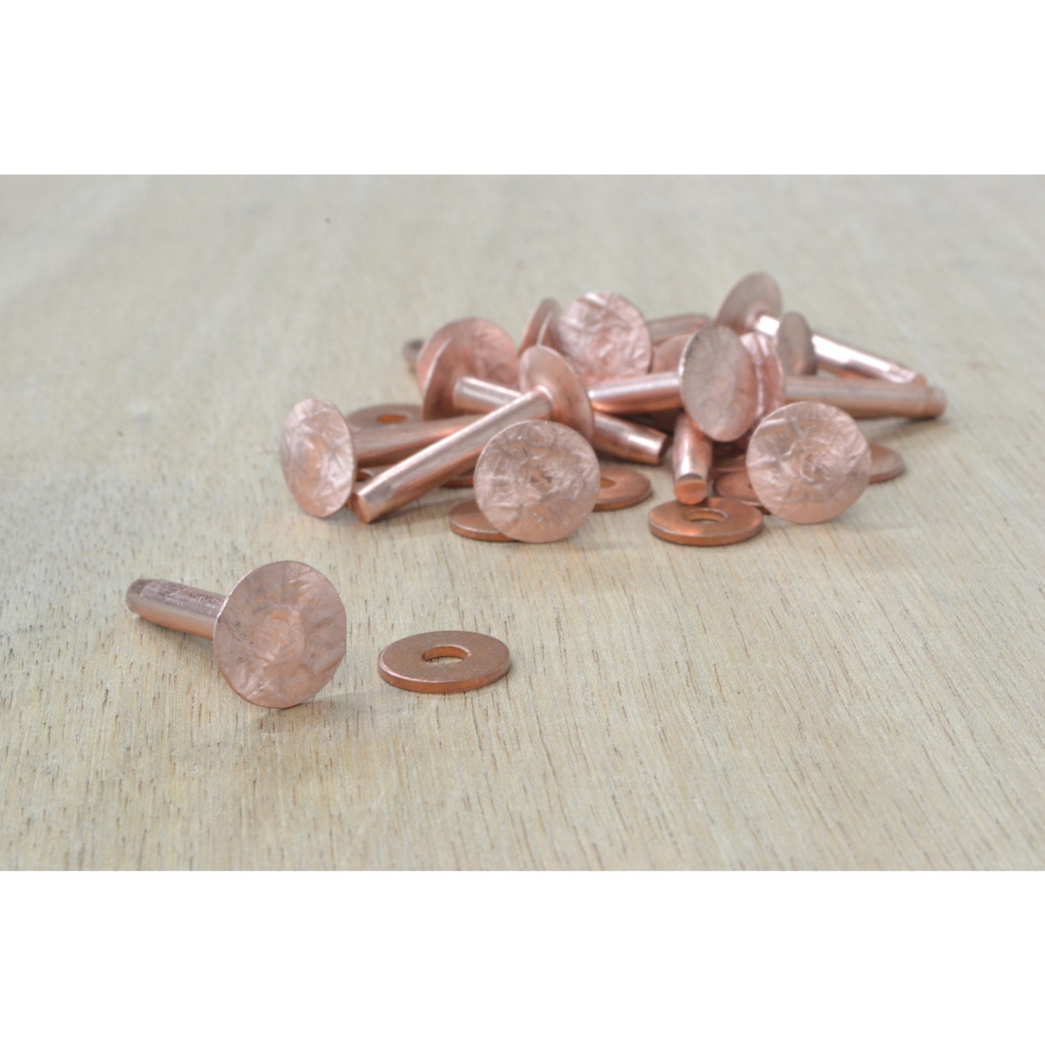 9 copper rivets 9 copper rivets