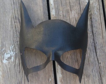 Leather Batgirl mask sexy mask batman mask cosplay