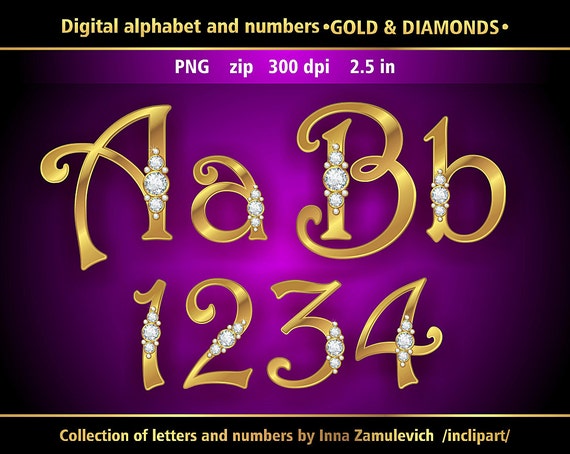 diamond numbers clipart - photo #46