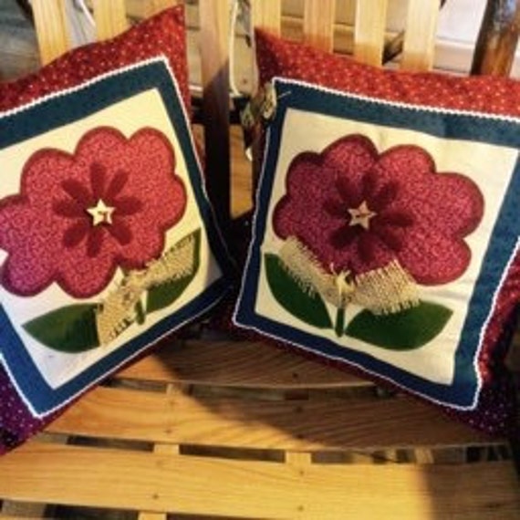 flower pillow